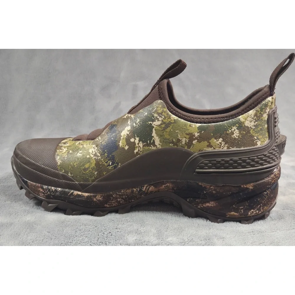 Western Chief Mens Camo Waterproof Garden Shoes Size 8 Brown Rubber Neoprene